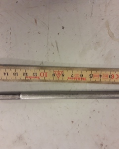 Hexagon head screw M 8x150 DIN 931 SS